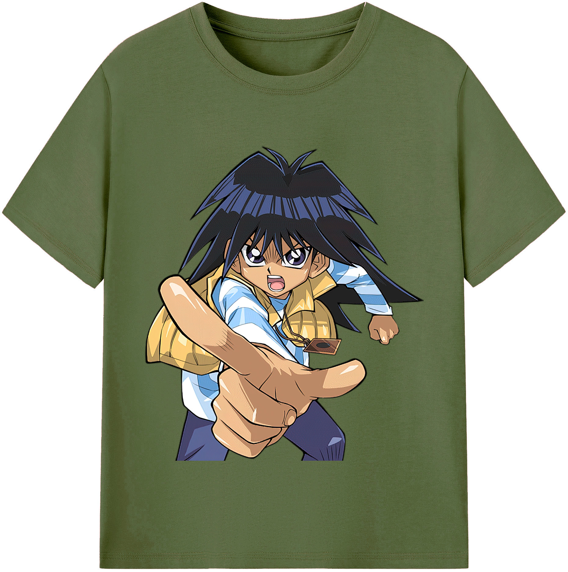 （画像用） 遊☆戯☆王 Yu-Gi-Oh! 綿100％半袖Tシャツ（フロントプリント）
